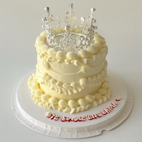 6inch Tall Tiara Cake