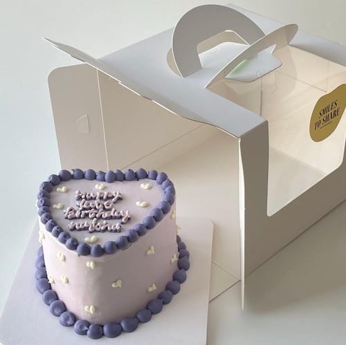 6inch Mini Heart Cake