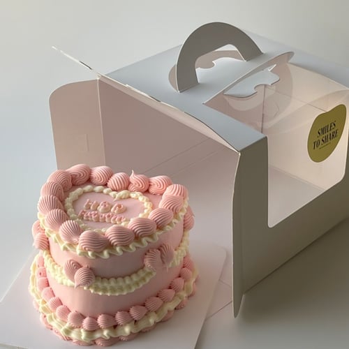 6inch Mini Heart Cake