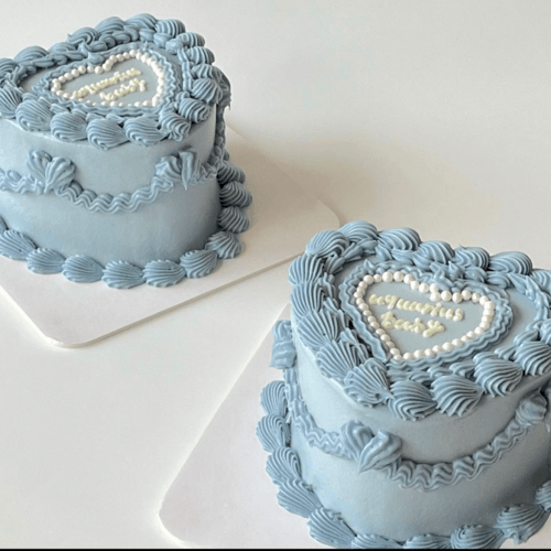 6inch Mini Heart Cake