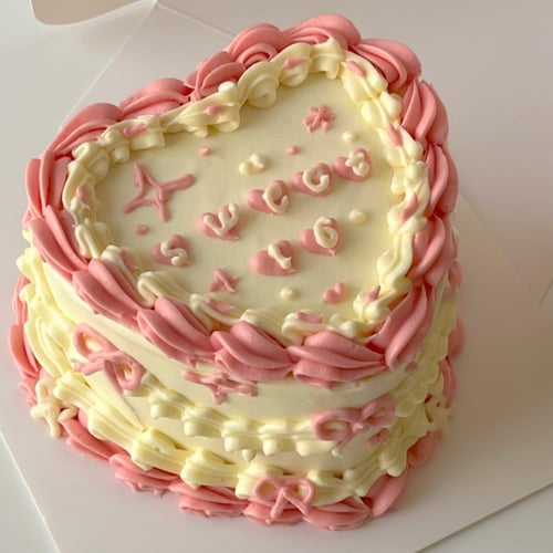 6inch Mini Heart Cake