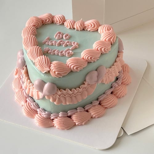 6inch Mini Heart Cake