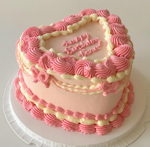 8inch Heart Cake