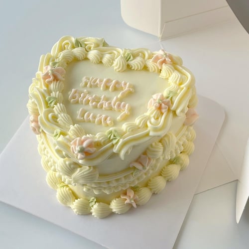 6inch Mini Heart Cake
