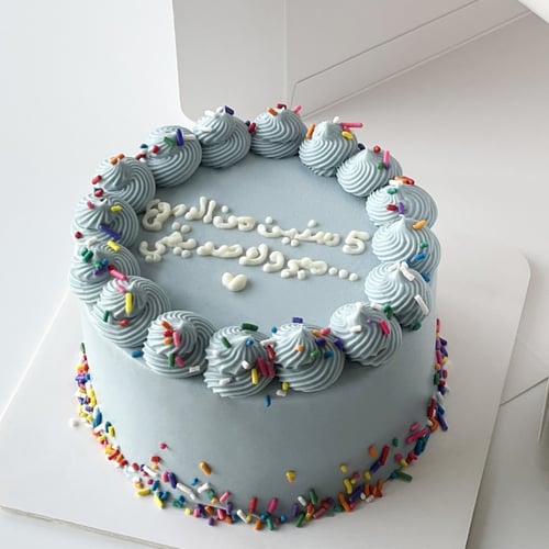 6inch Mini Sprinkles Cake