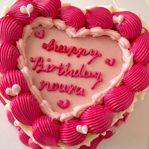 6inch Mini Heart Cake