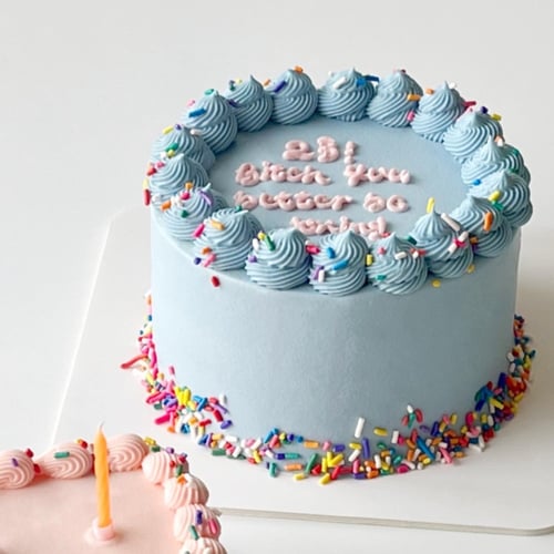 6inch Mini Sprinkles Cake