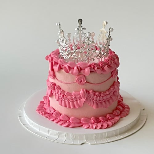 6inch Tall Tiara Cake