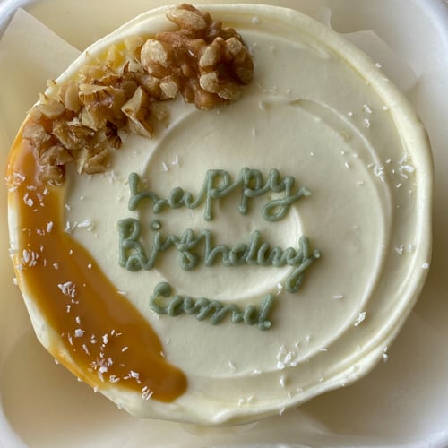 Lunchbox Carrot Cake