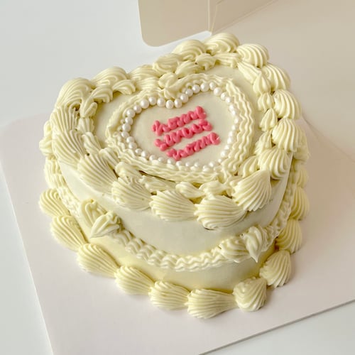 6inch Mini Heart Cake