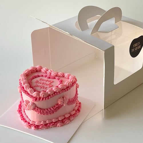 6inch Mini Heart Cake