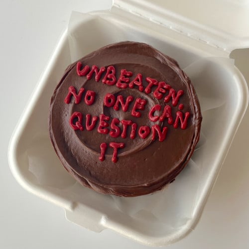 Lunchbox Swirly Chocolate Ganache