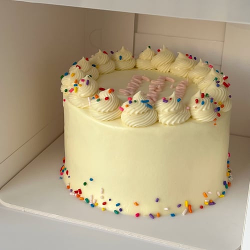 6inch Mini Sprinkles Cake