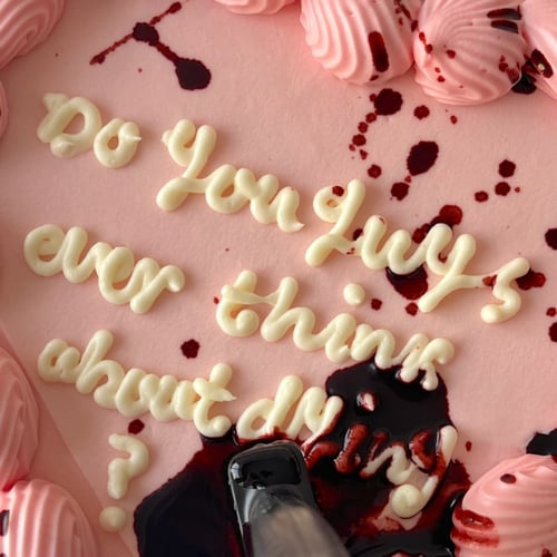 6inch Mini Stab Heart Cake