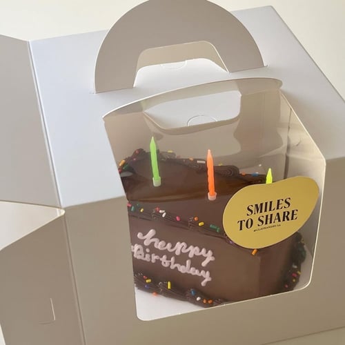 6inch rectangular Chocolate Cake