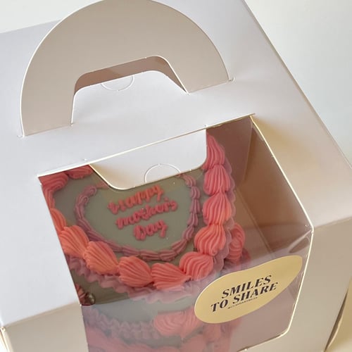 6inch Mini Heart Cake