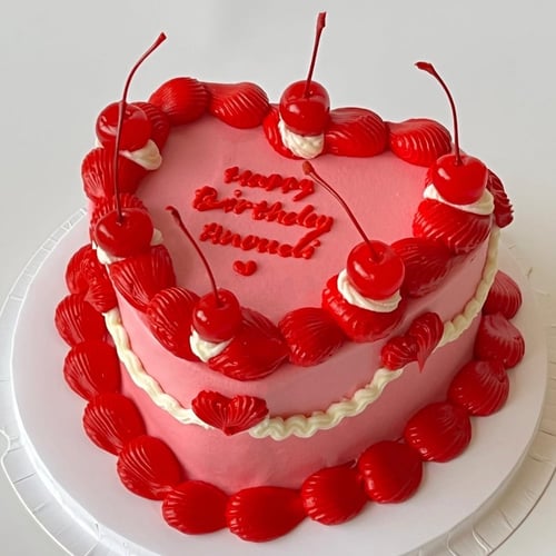 6inch Mini Heart Cake
