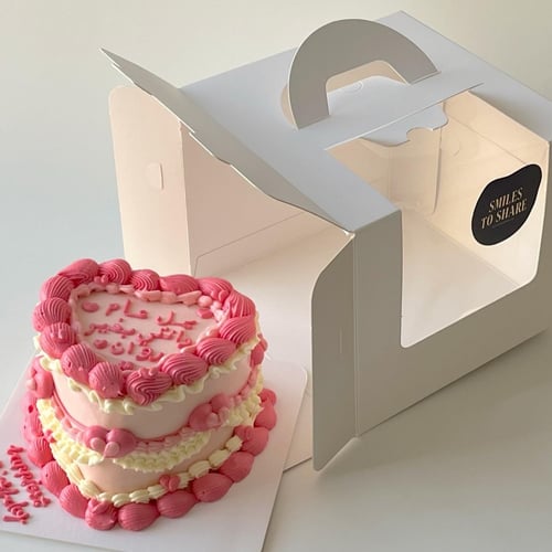 6inch Mini Heart Cake