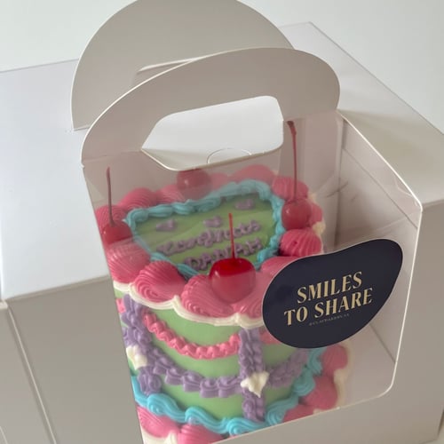 6inch Mini Heart Cake