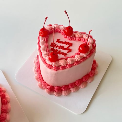 6inch Mini Heart Cake