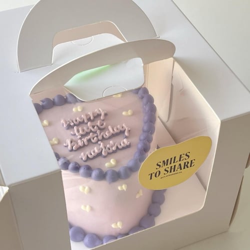 6inch Mini Heart Cake