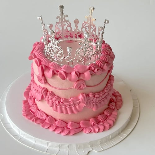 6inch Tall Tiara Cake