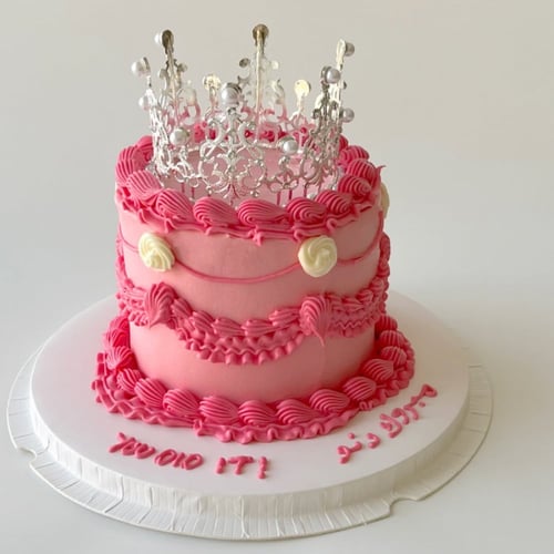 6inch Tall Tiara Cake