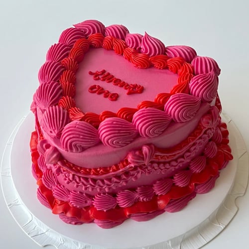 6inch Mini Heart Cake