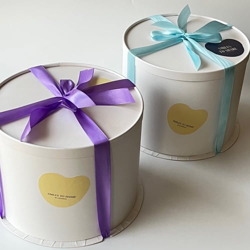 8inches Vanilla Circle Cake