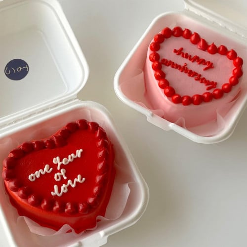 Lunchbox Heart Cake