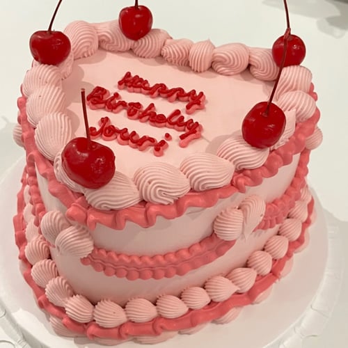 6inch Mini Heart Cake