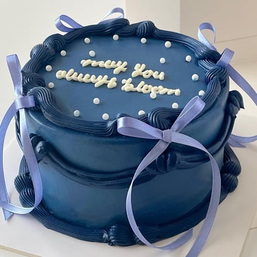 6inch Mini Cake w/Ribbons