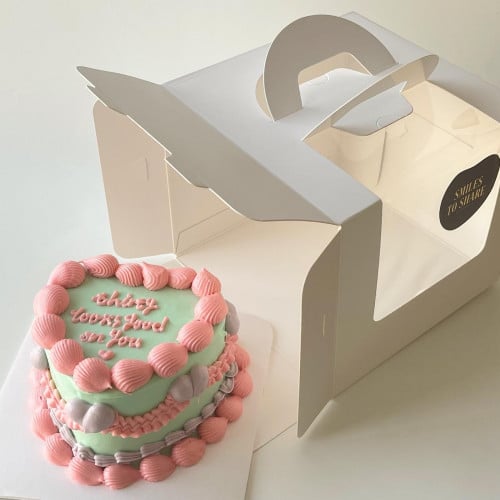 6inch Mini Heart Cake