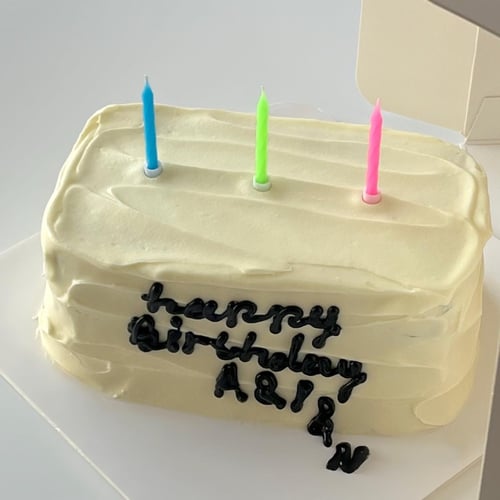 6inch Rectangular cake