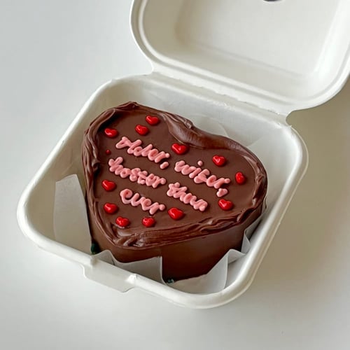 Lunchbox Heart Chocolate Ganache