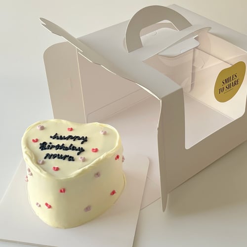 6inch Mini Heart Cake