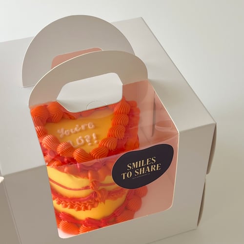 6inch Mini Heart Cake