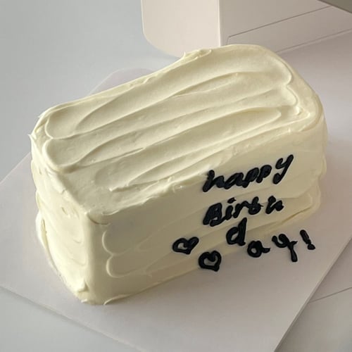 6inch Rectangular cake