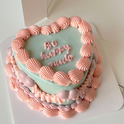 6inch Mini Heart Cake