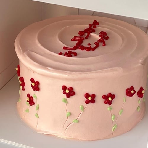 6inch Mini Flowers Cake