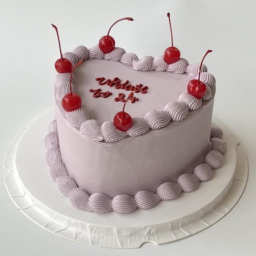 8inches Heart Shaped Cake