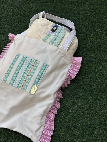 شنطة نزهة البحر + منشفة