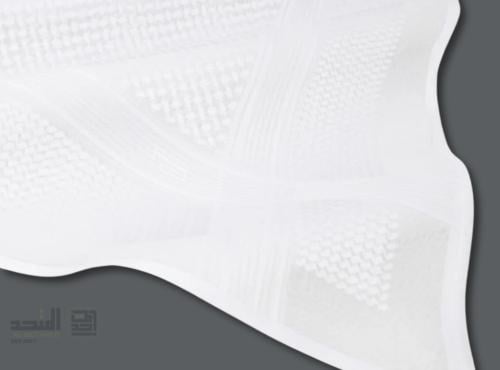 شماغ بروجيه سيجنتشر أبيض