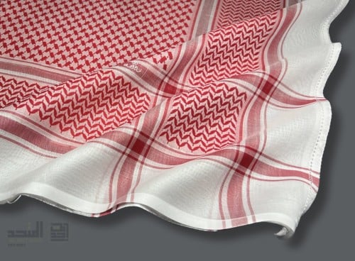 شماغ العجلان الاصلي ( البلاتيني ) أحمر مميز