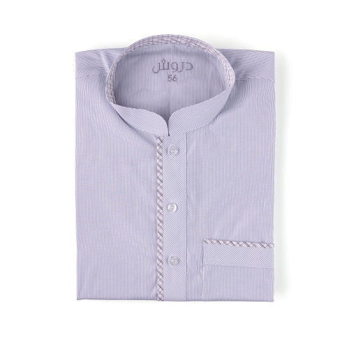 ثوب منزلي كويتي نص كم عرض واسع 2