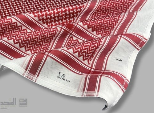 شماغ لي موريس مودرن احمر 23
