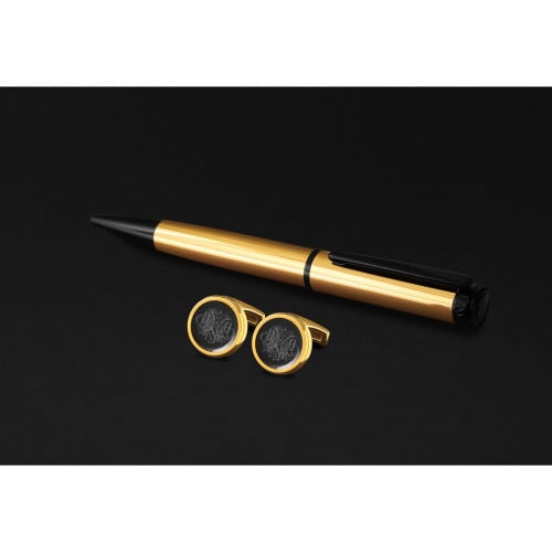 طقم ماركة الدهنج (قلم+كبك) 9025