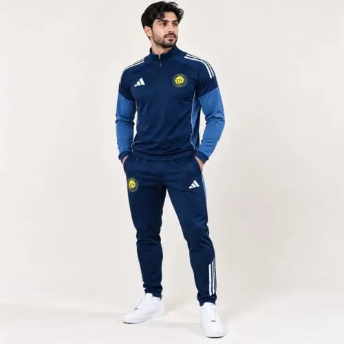 طقم نادي النصر الجديد سويتر وبنطلون تدريب