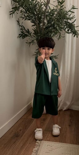 طقم اليوم الوطني قميص + شورت