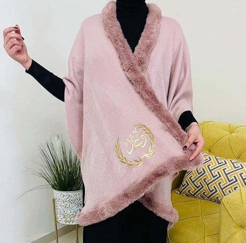 شال نسائي شتوي صوف درجه اولى